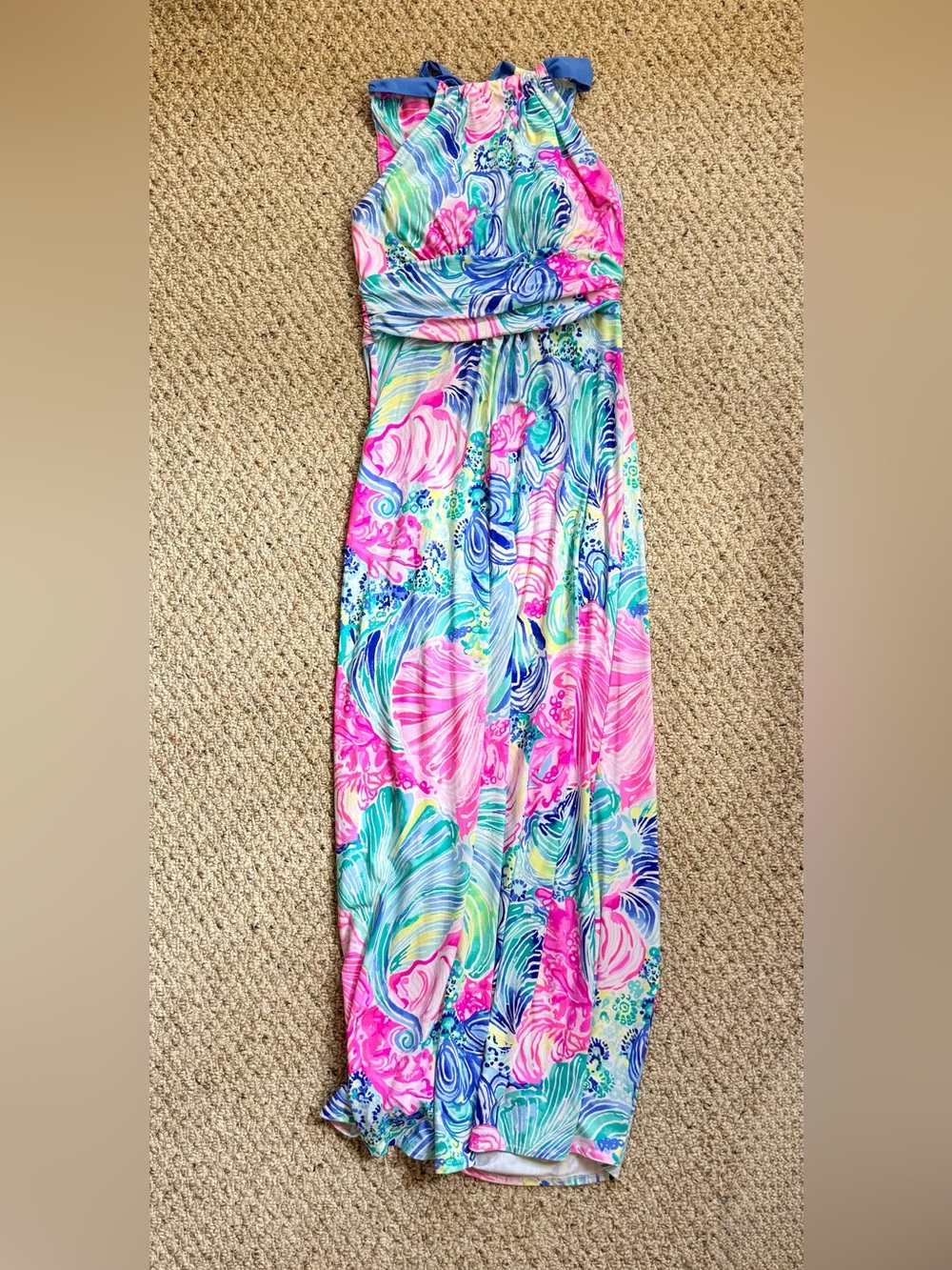 Lilly Pulitzer Martina Maxi Dress | Beach Please | Small